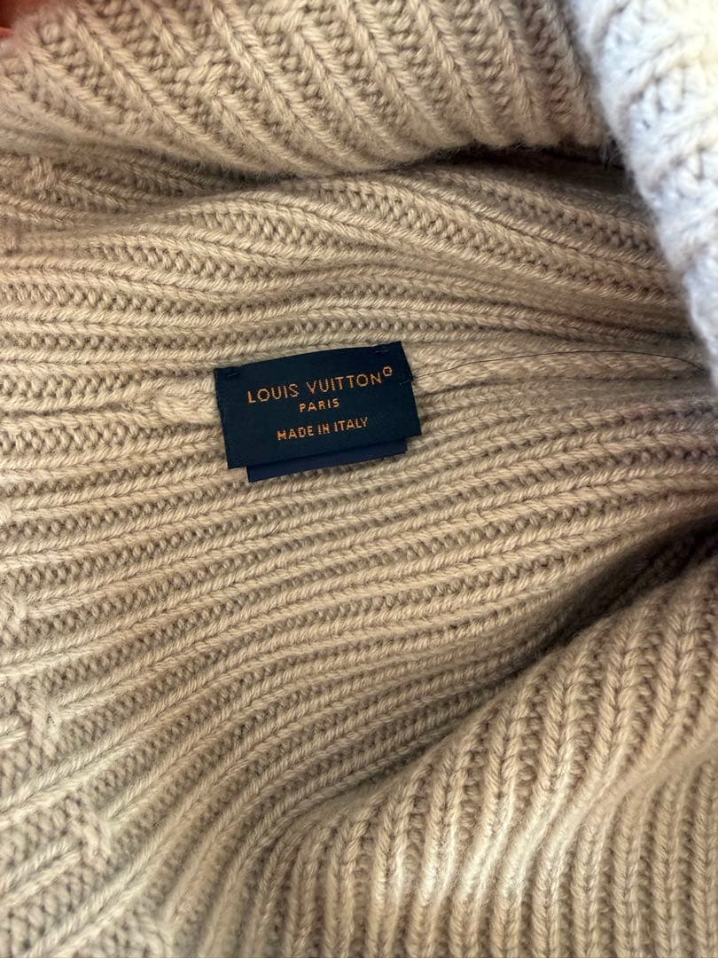 Louis Vuitton グレー ニット帽